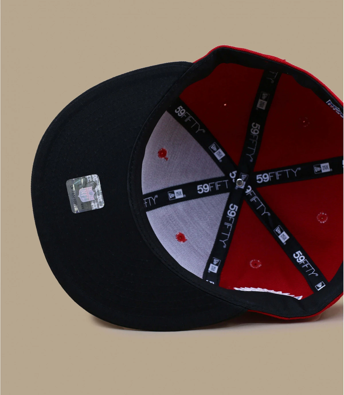 NEW ERA Side Patch 5950 49ers Scarlet â Image 5