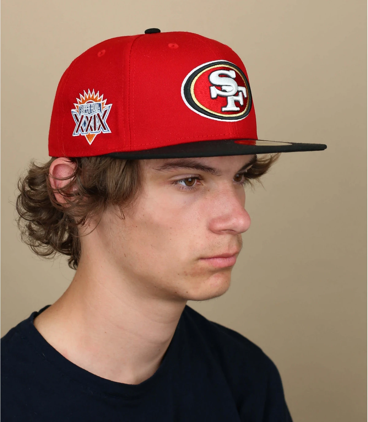 NEW ERA Side Patch 5950 49ers Scarlet â Image 6