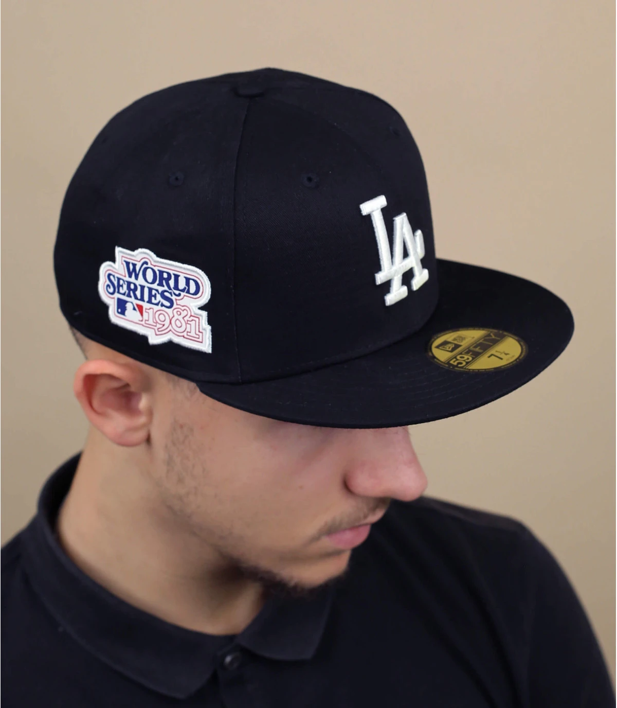 NEW ERA Side Patch 5950 LA Black