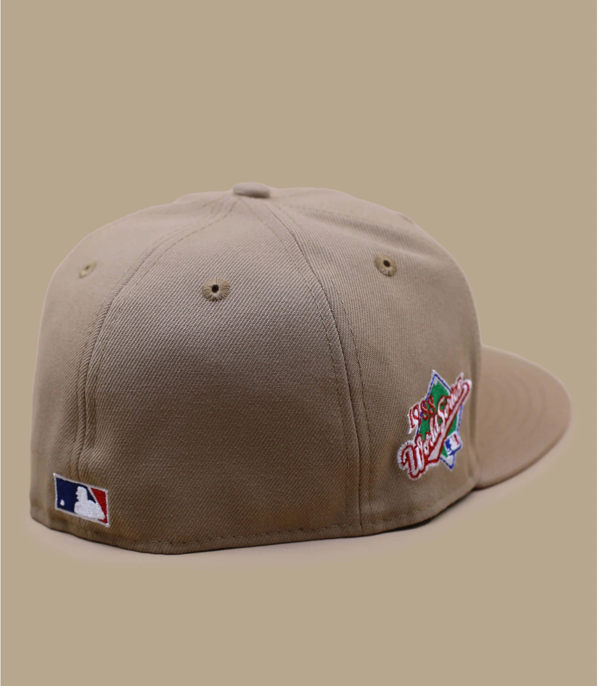 NEW ERA Side Patch 5950 LA Dodgers Camel Pink â Image 4