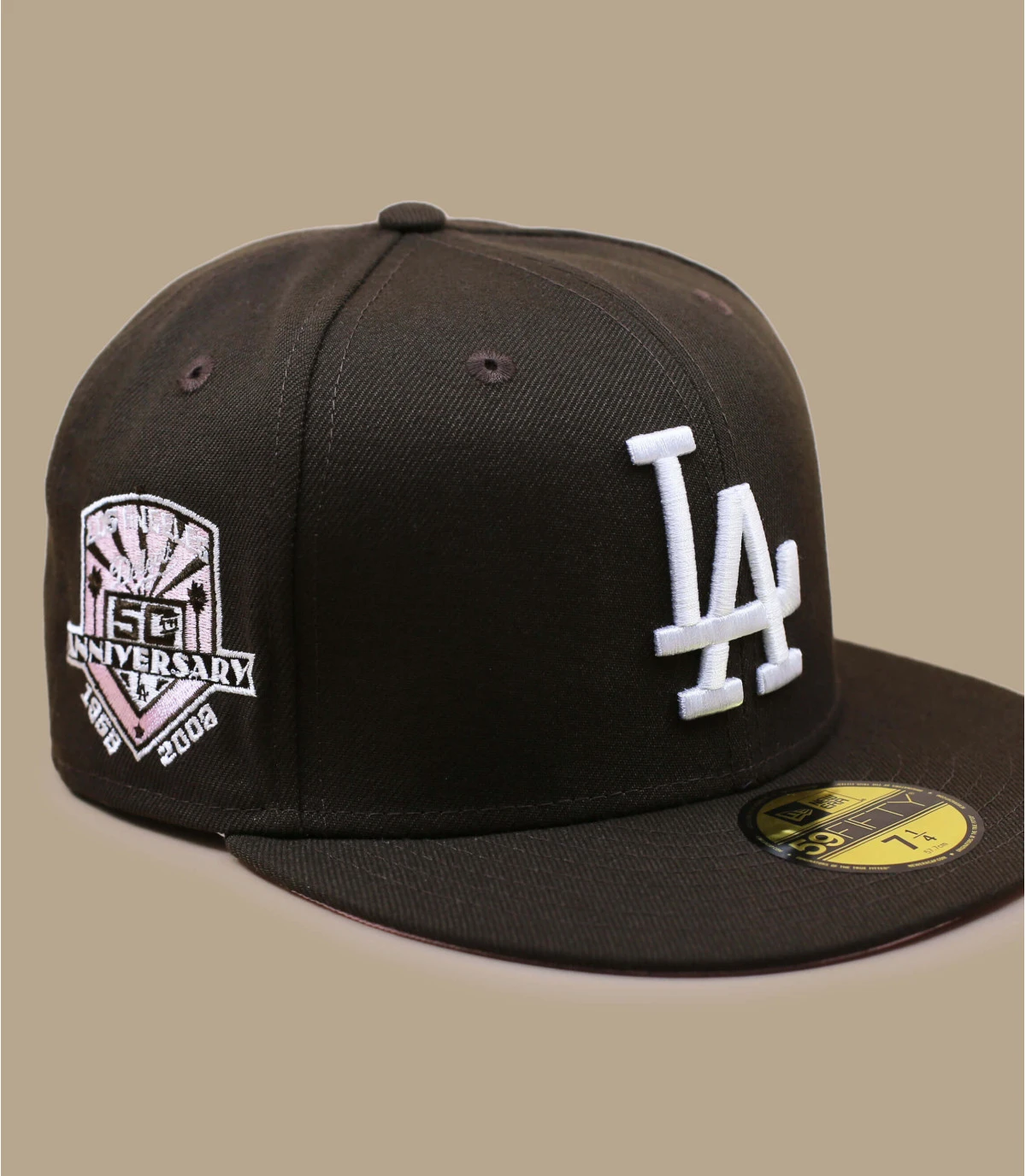 NEW ERA Side Patch 5950 LA Dodgers Walnut Pink â Image 2