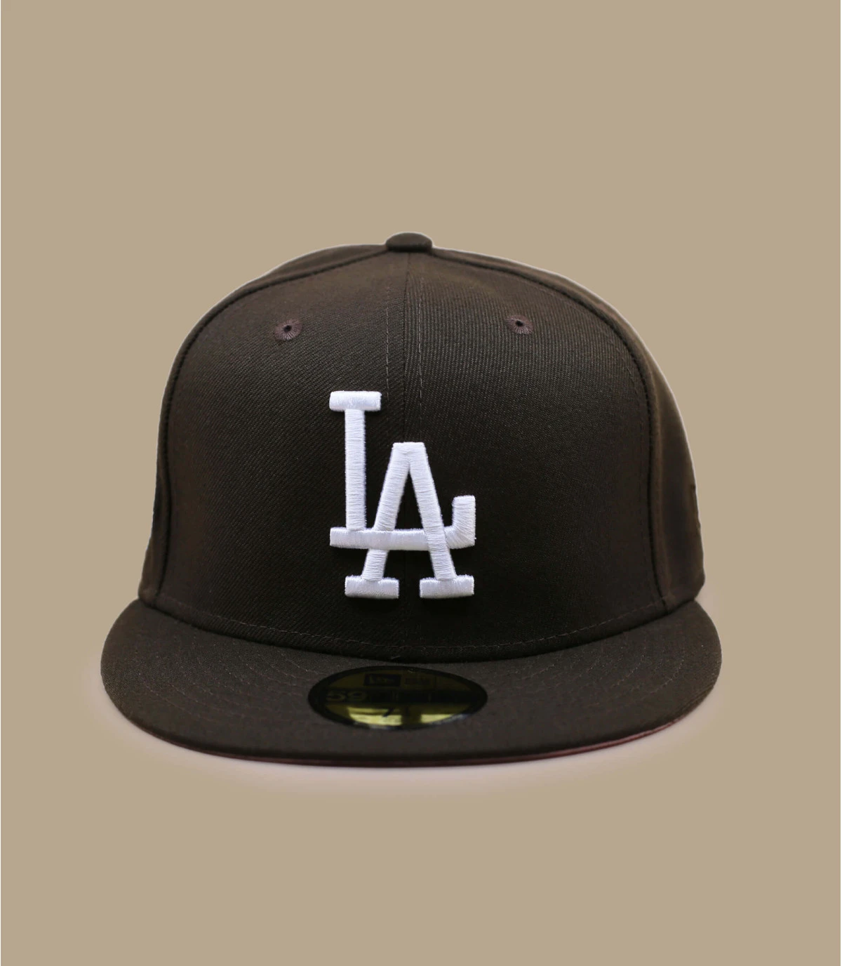 NEW ERA Side Patch 5950 LA Dodgers Walnut Pink â Image 3