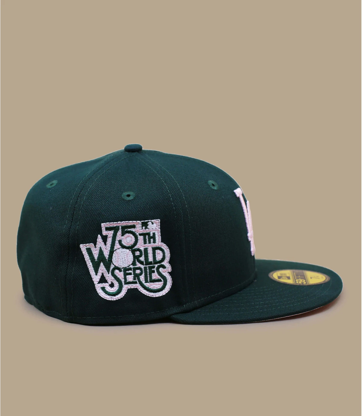 NEW ERA Side Patch 5950 LA Green & Pink – Image 4
