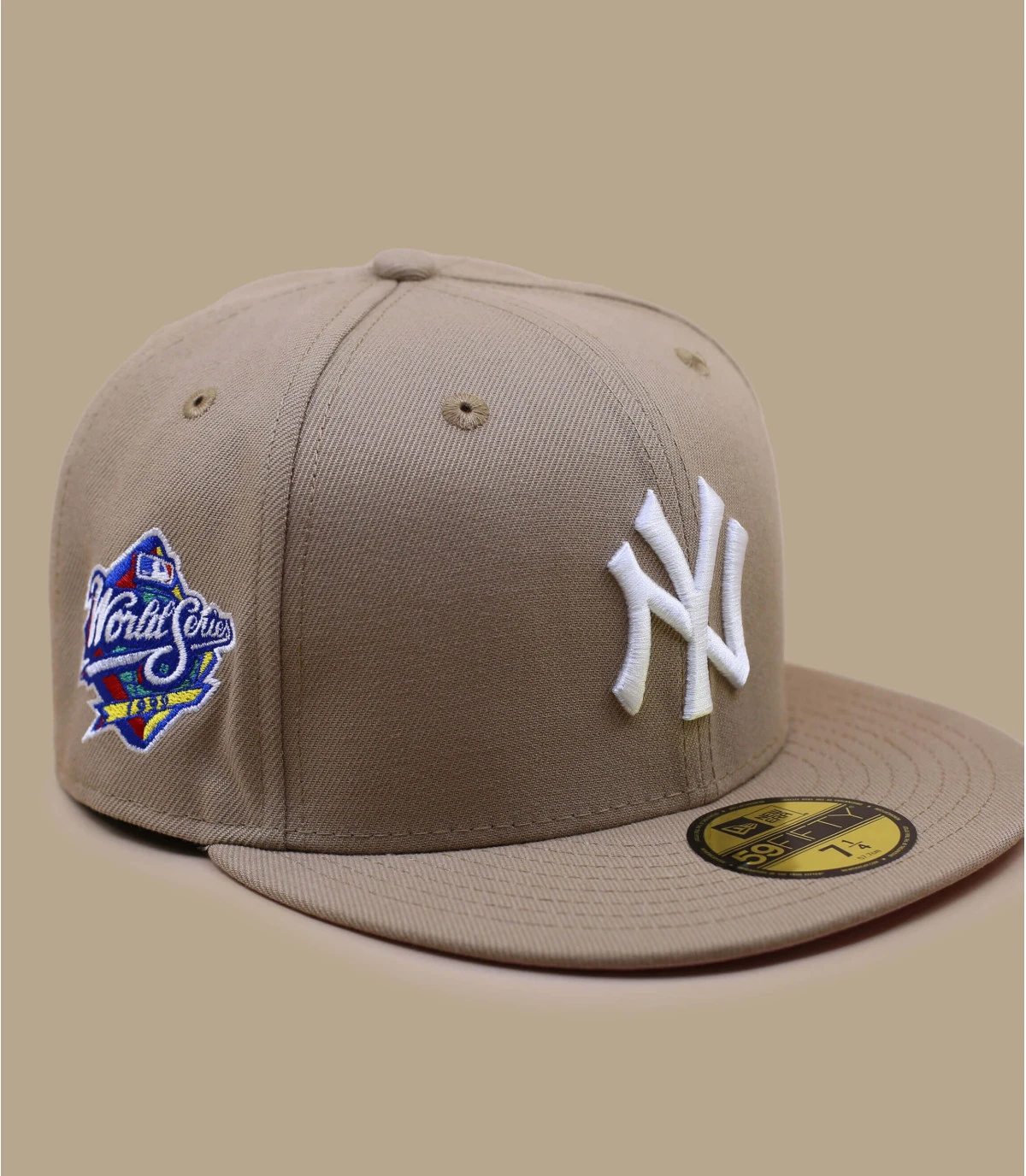 NEW ERA Side Patch 5950 NY Yankees Camel Pink