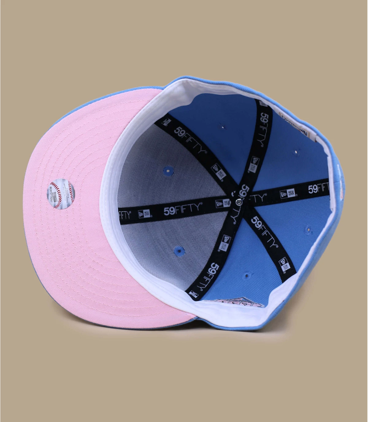 NEW ERA Side Patch 5950 NY Yankees Sky Pink â Image 5