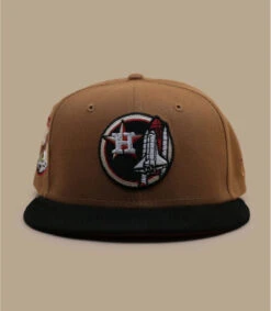 NEW ERA Side Patch 59Fifty Houston Astros Bronze Black Corduroy