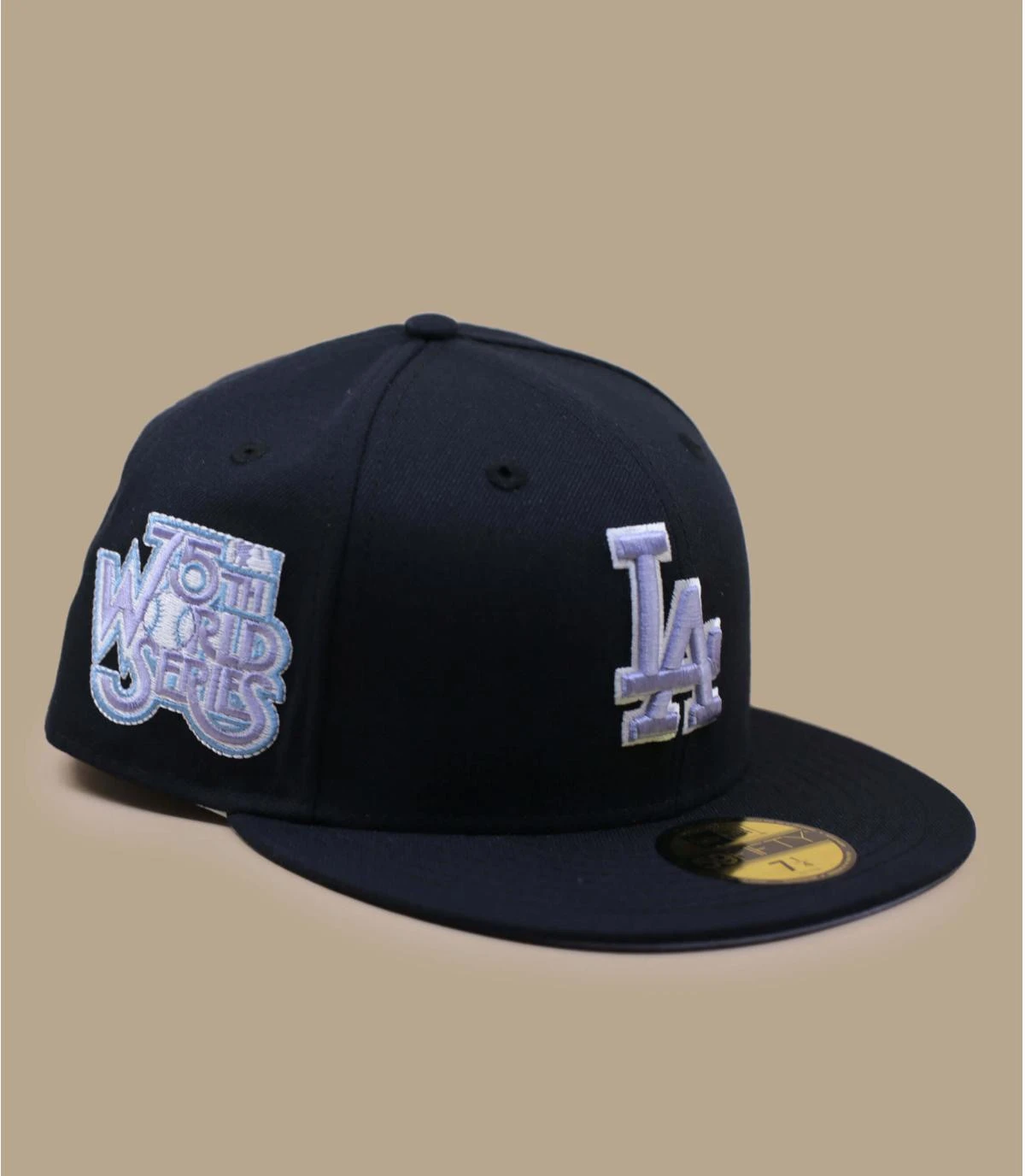 NEW ERA Side Patch 59Fifty Los Angles Dodgers Navy Lavender â Image 3