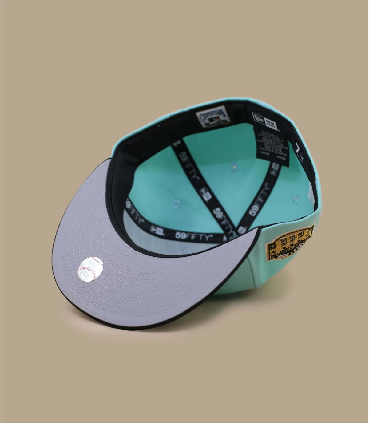 NEW ERA Side Patch 59Fifty New York Yankees Blue Tint Black â Image 6