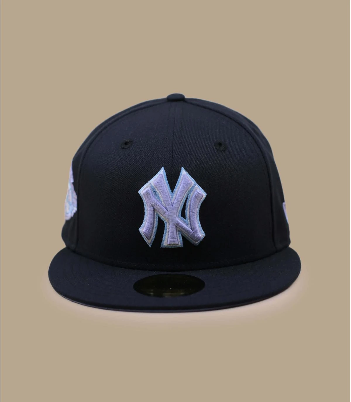 NEW ERA Side Patch 59Fifty New York Yankees Navy Lavender â Image 2