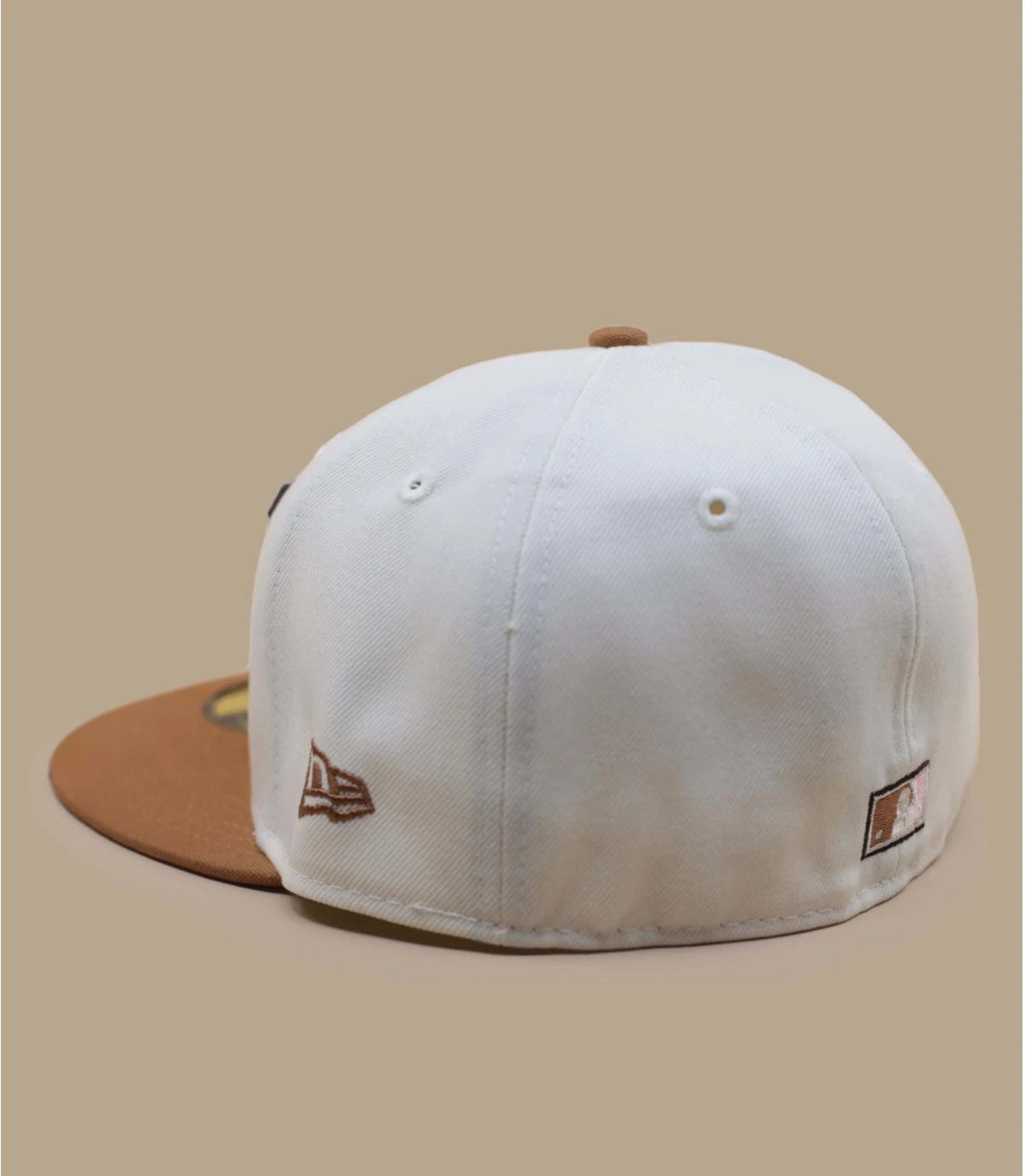 NEW ERA Side Patch 59Fifty San Diego Padres Bronze Chrome Brown Pink â Image 5