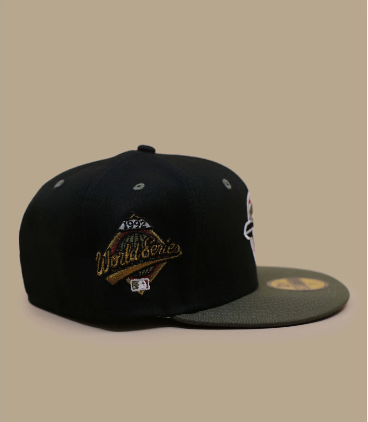 NEW ERA Side Patch 59Fifty Toronto Blue Jays Black New Olive â Image 4