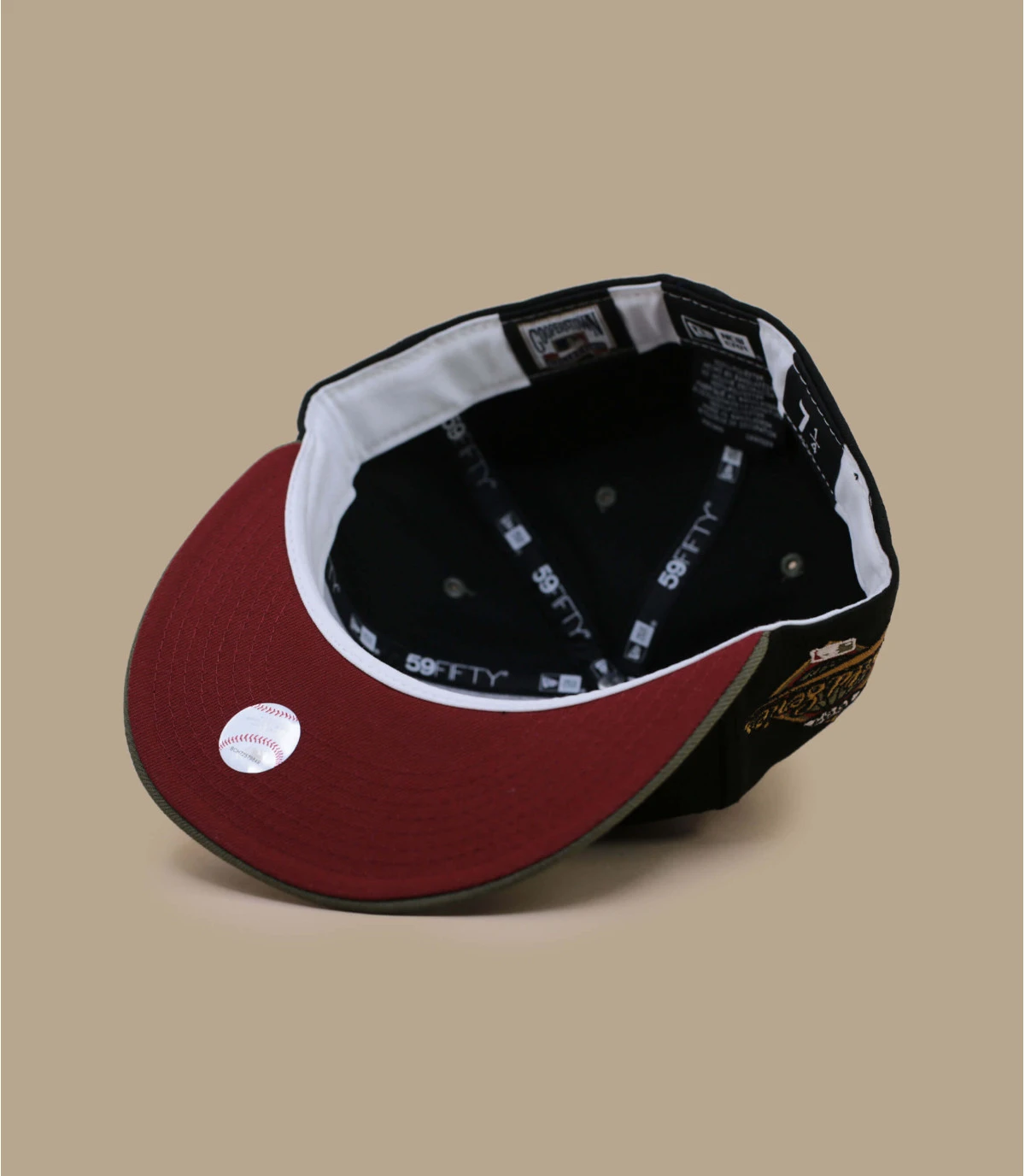 NEW ERA Side Patch 59Fifty Toronto Blue Jays Black New Olive â Image 6