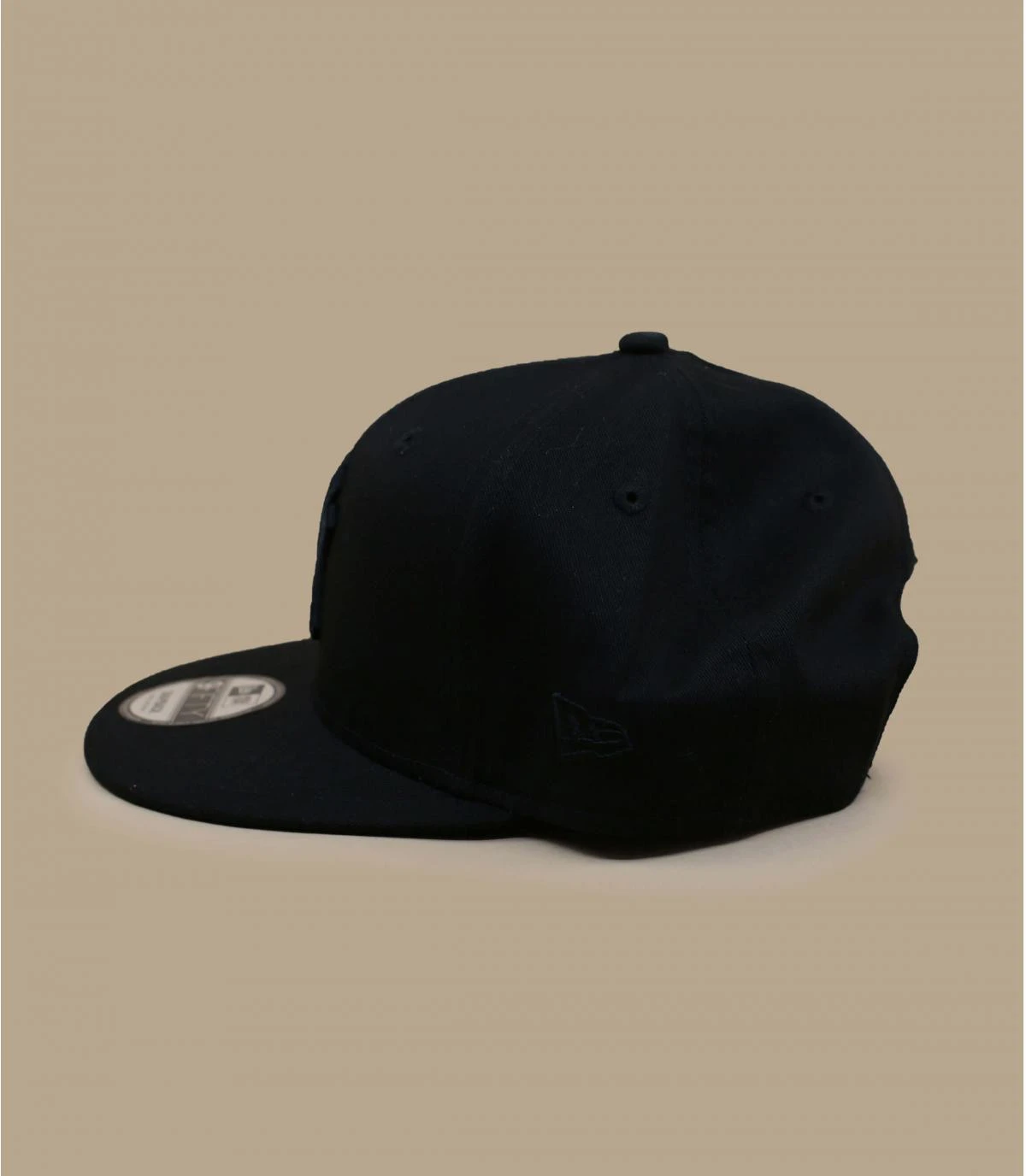 NEW ERA Snapback NY MLB Black Black – Image 3