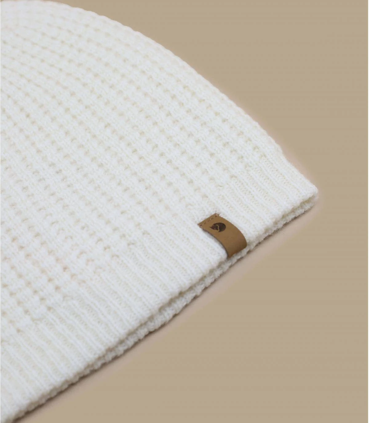 Fjallraven Structure Beanie Chalk White – Image 3