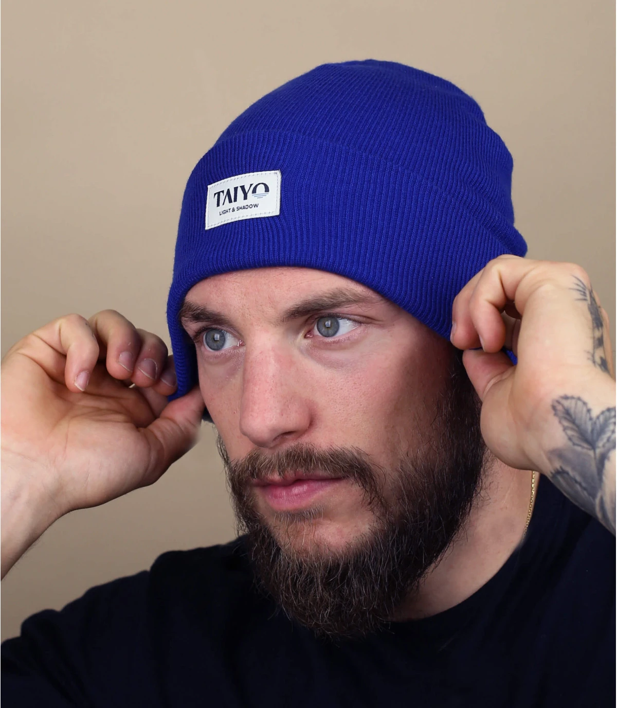 Tessy Cuff Beanie Royal