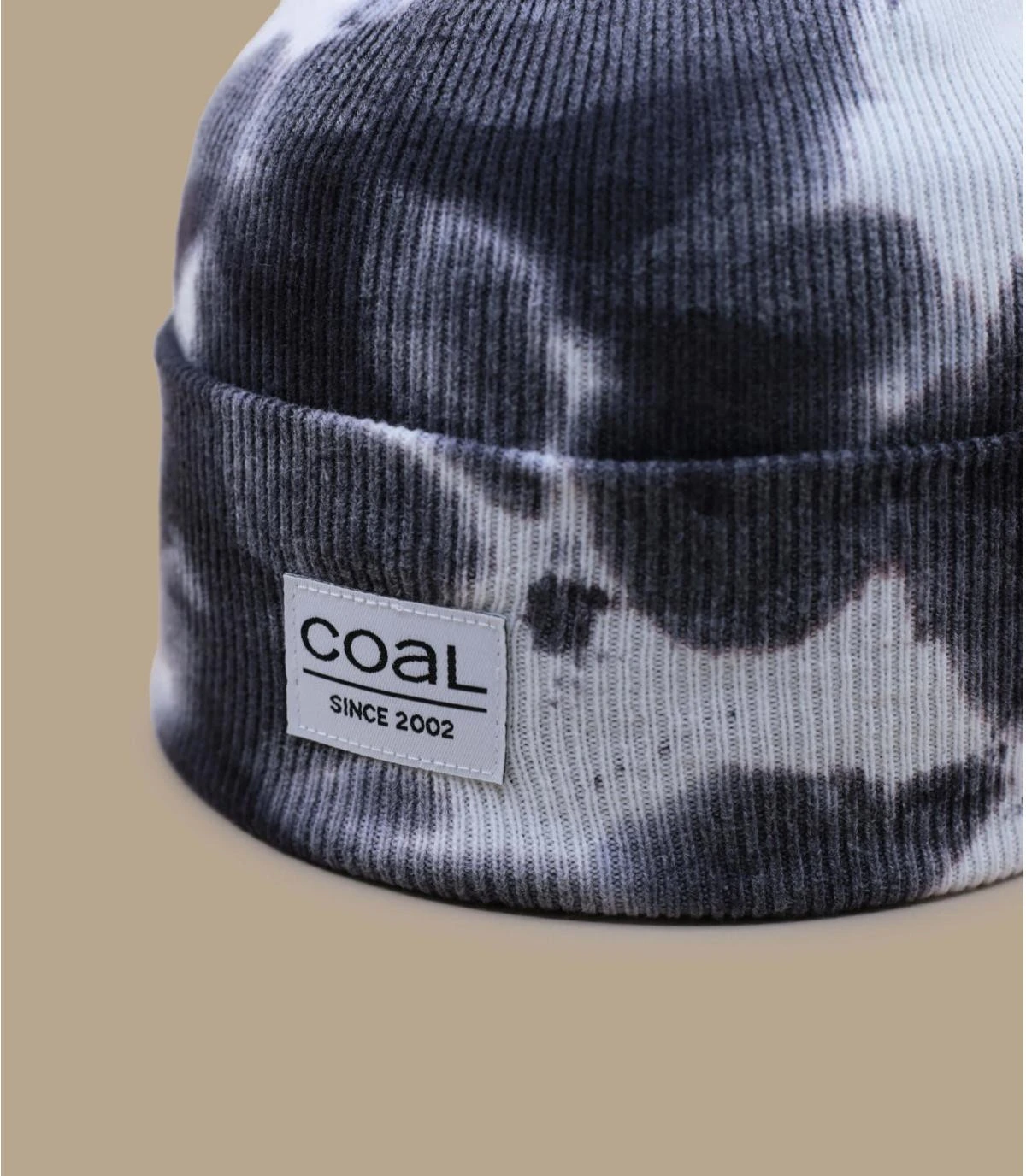 Coal The Standard Tie Dye Black White – Image 3