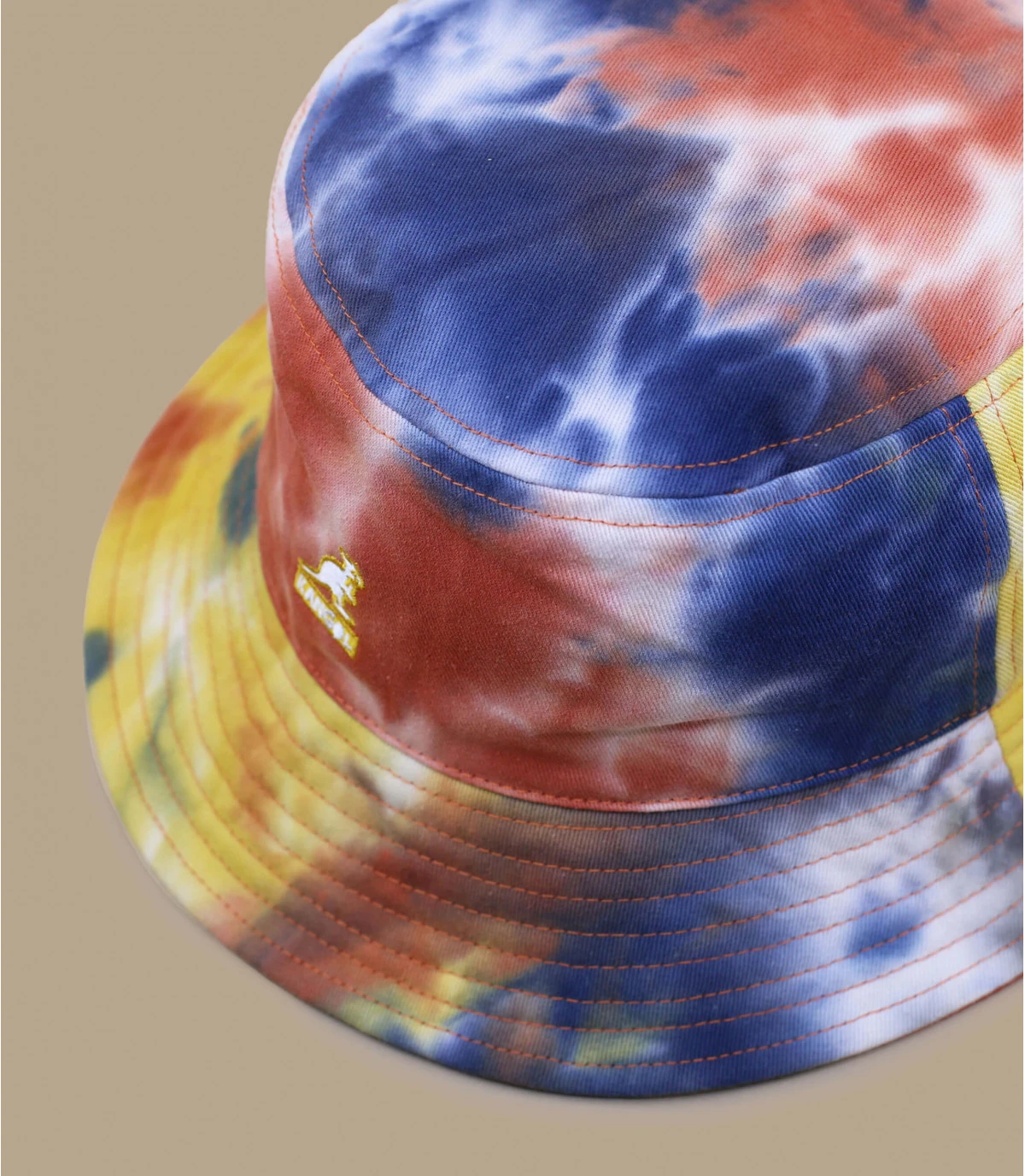 Kangol Tie Dye Bucket Golden Palm – Image 4