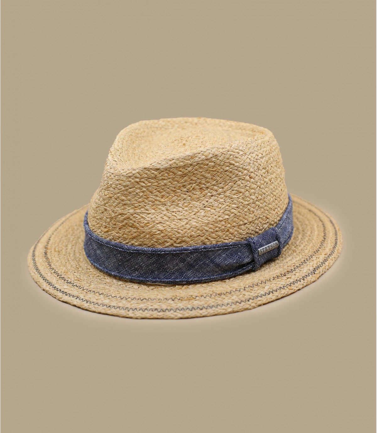 Stetson Traveller Raffia Natural