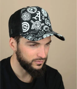 NEW ERA Trucker AOP MLB