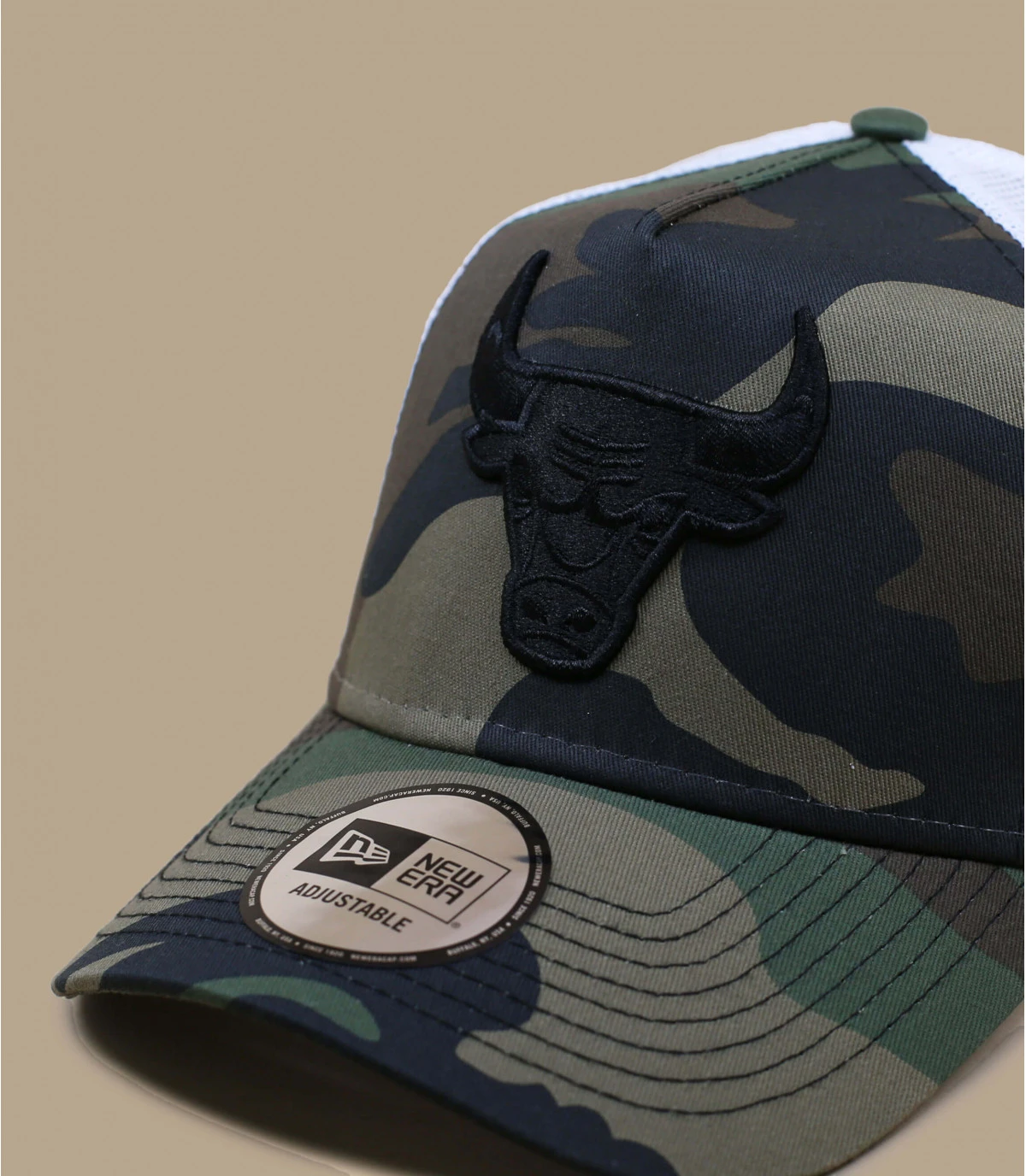 NEW ERA Trucker NBA Camo Chicago Bulls – Image 2