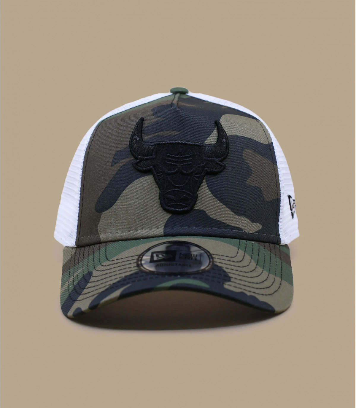 NEW ERA Trucker NBA Camo Chicago Bulls