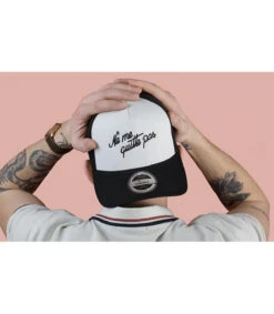 Trucker Ne Me Quitte Pas Black White