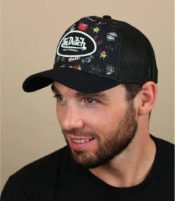Von Dutch Trucker Tattoo Black