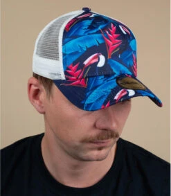 Trucker Toucan Print