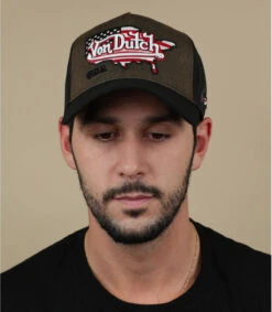 Von Dutch Trucker USA Black Brown