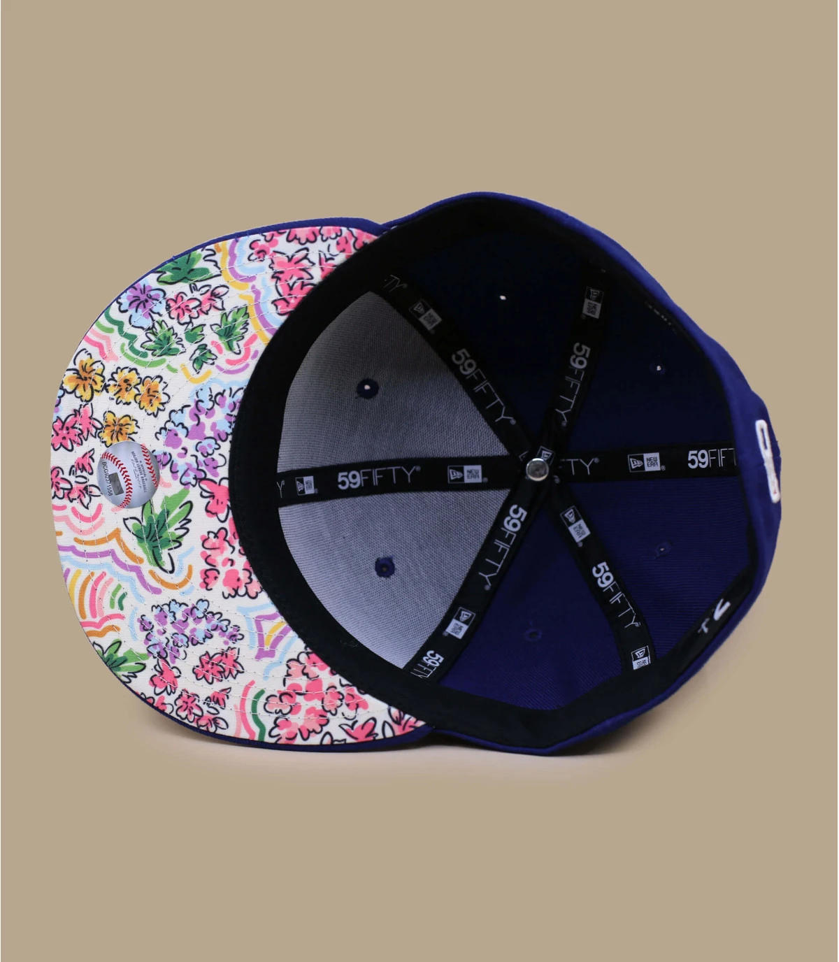 NEW ERA Watercolor Floral 5950 LA Dodgers – Image 4