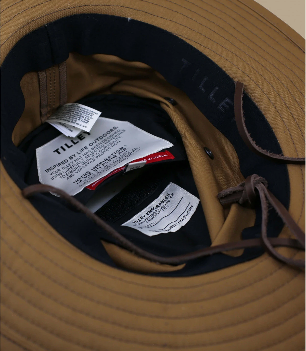 Tilley Waxed Millerain Rugged Fedora – Image 5