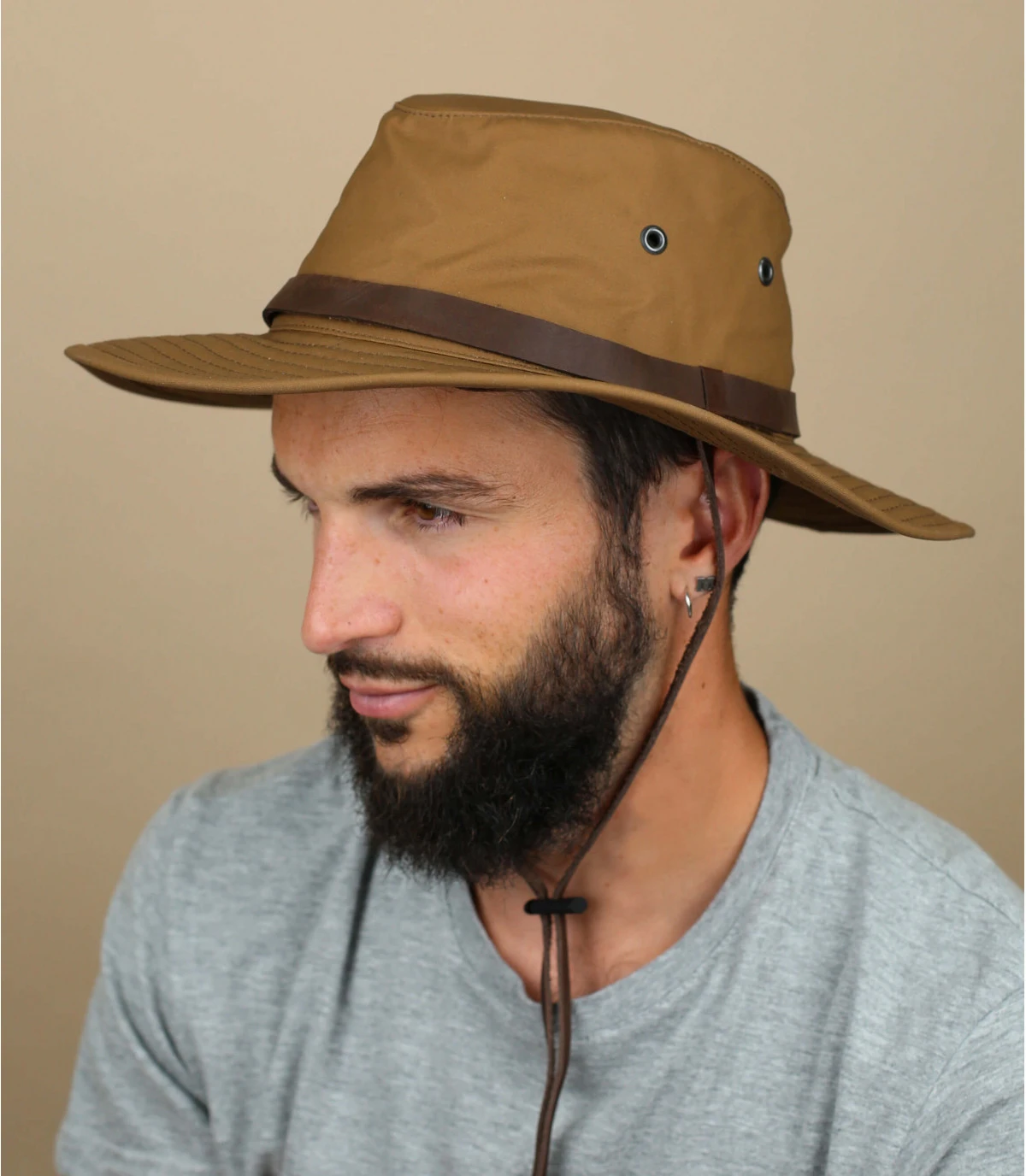 Tilley Waxed Millerain Rugged Fedora