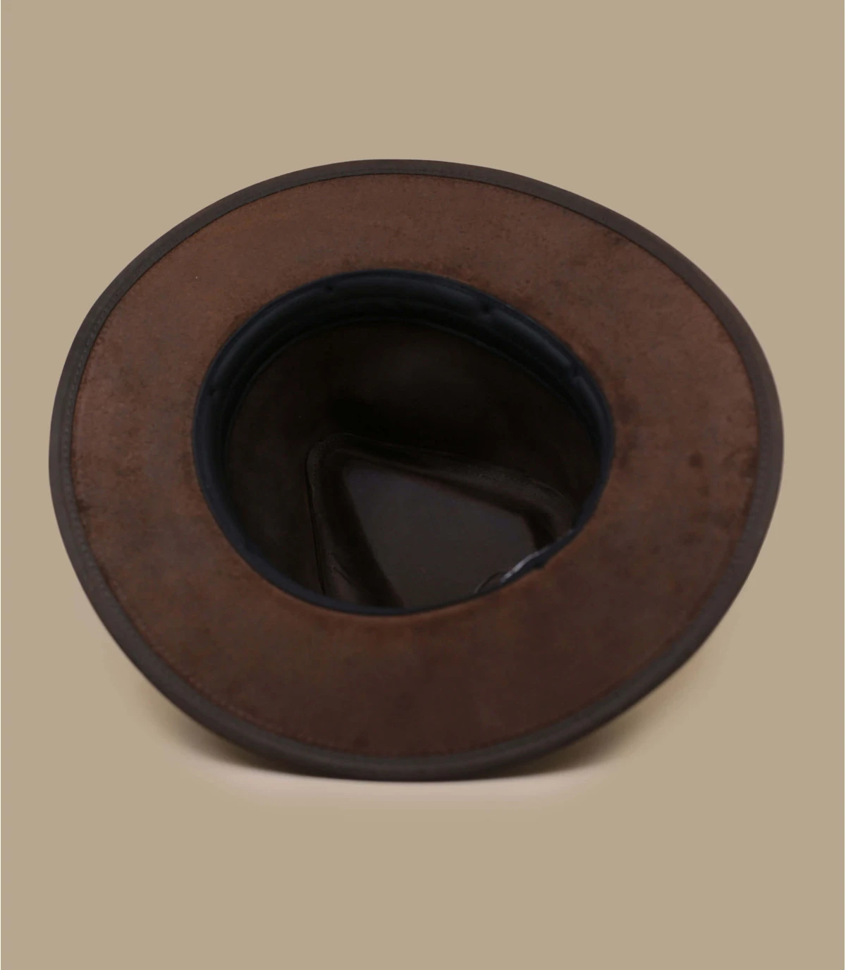 Stetson Western Buffalo Leather Brown – Image 5