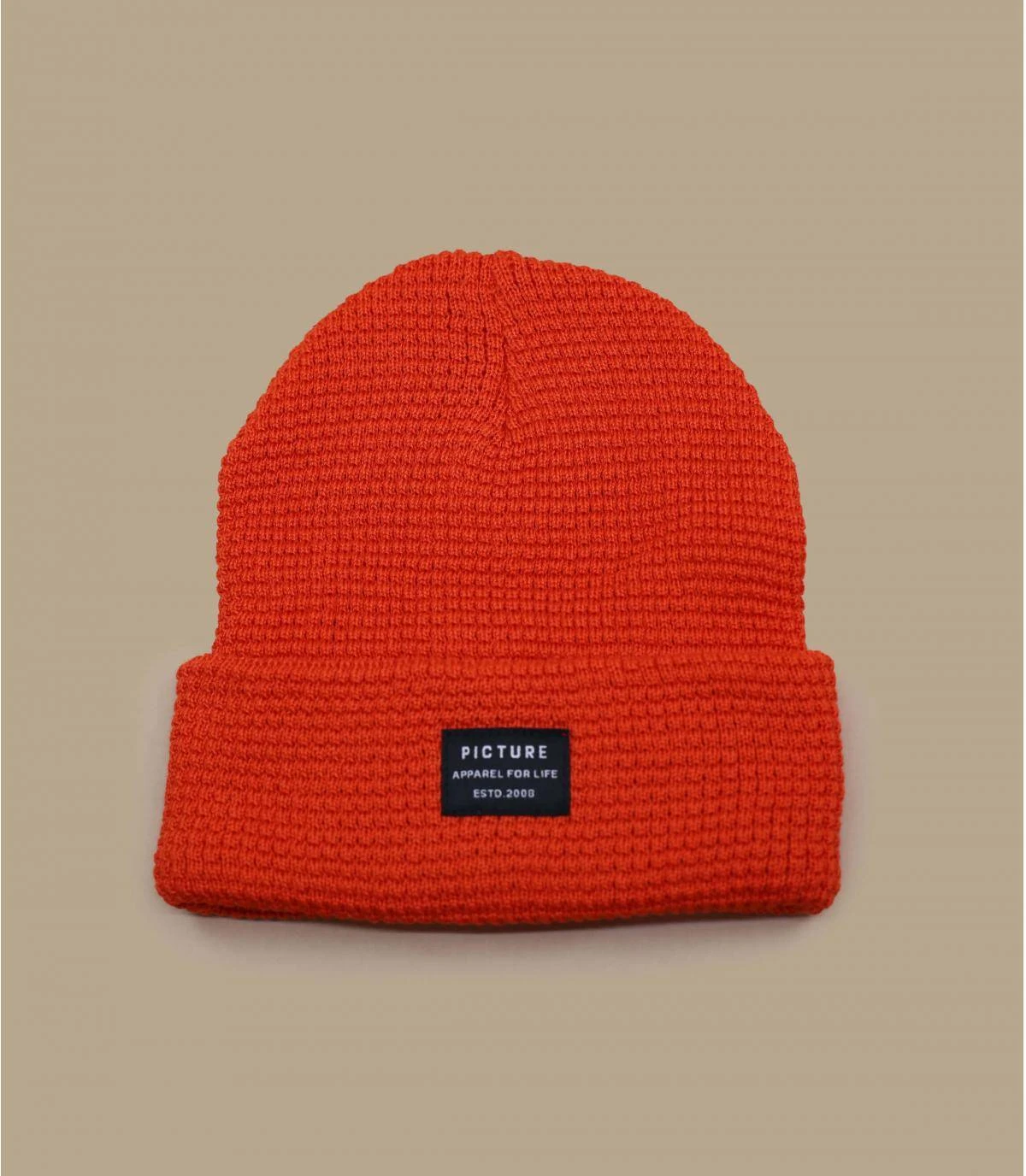 Picture York Beanie Orange – Image 2