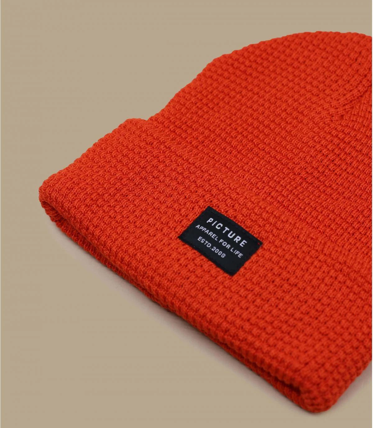 Picture York Beanie Orange – Image 3